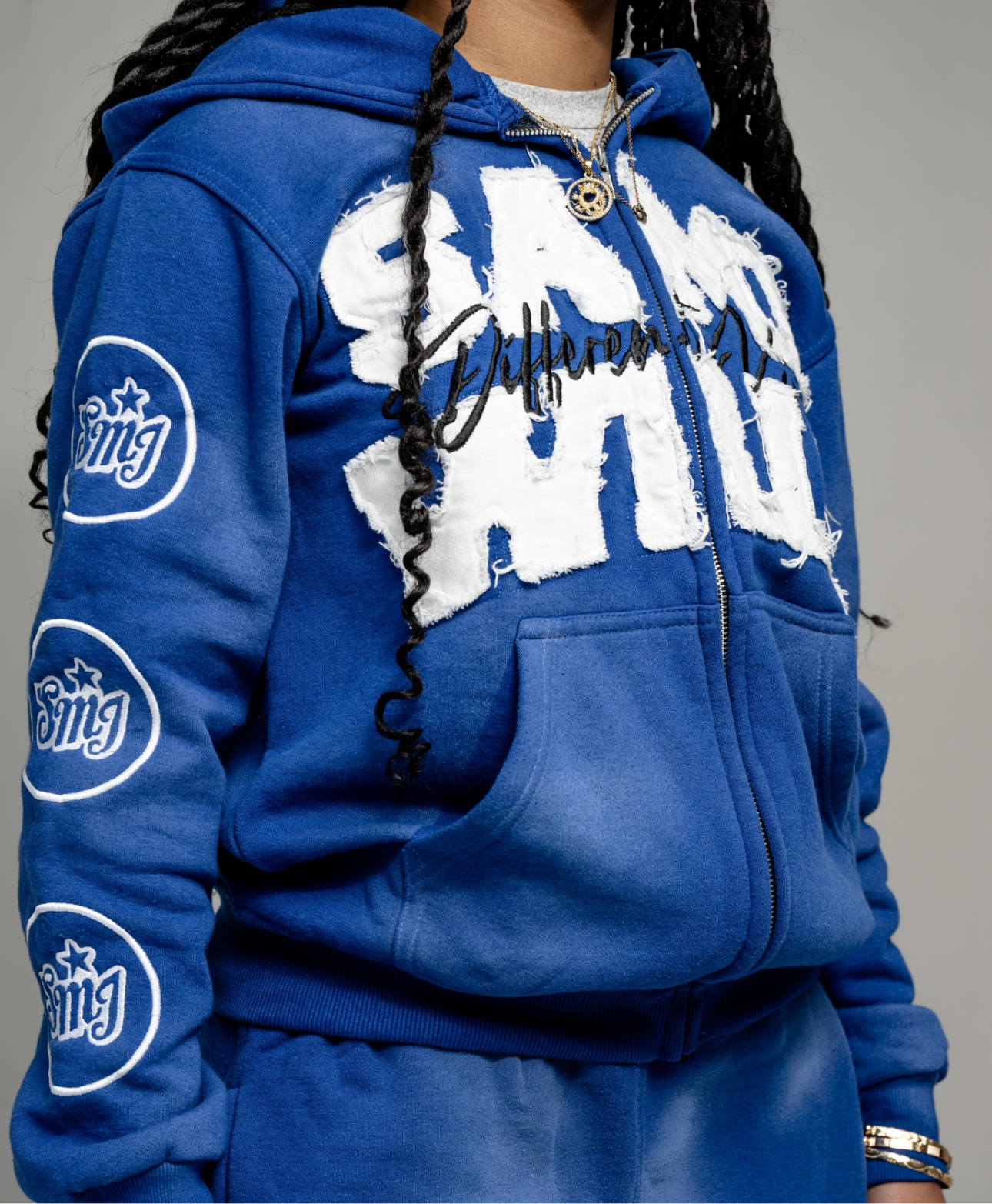 “BLUE” S1 ZIP UP